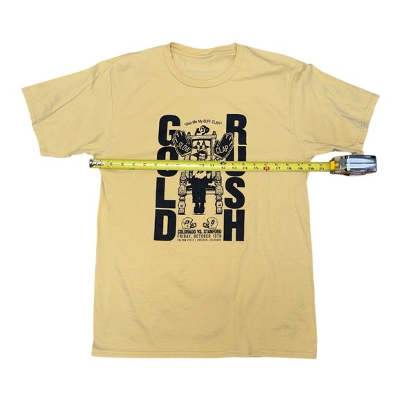 Source Unknown Yellow and Black Short Sleeve Tee with Bold Graphic - Picture 4 of 5